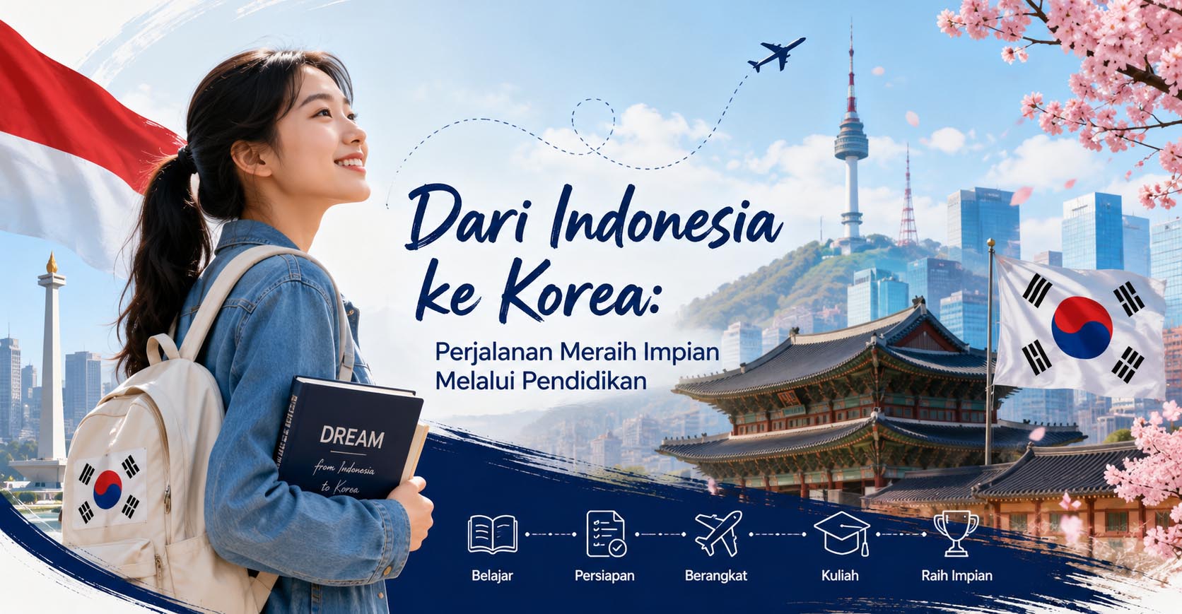 Dari Indonesia ke Korea: Perjalanan Meraih Impian Melalui Pendidikan